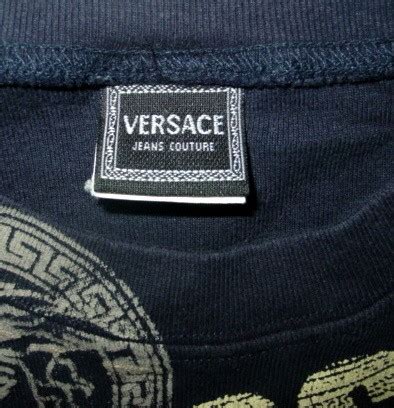 versace shirt tag